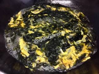 [shandong] Fresh Seaweed Egg Soup recipe