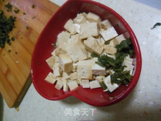 Toon Mixed with Tofu-"tsubaki's Love" of Four Seasons recipe