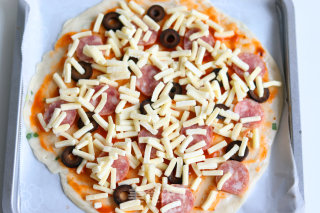 Finger Cake Pizza recipe