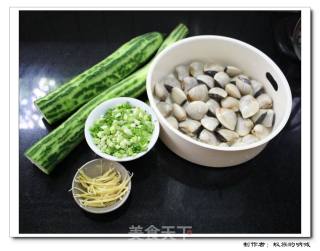 The Hot Summer's Fast Hand Soup-baibei Loofah Soup recipe