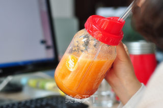 Supplement Energy Orange Vegetable Juice recipe