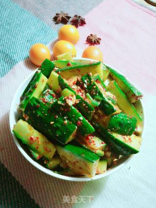 Spicy Cucumber Mix recipe