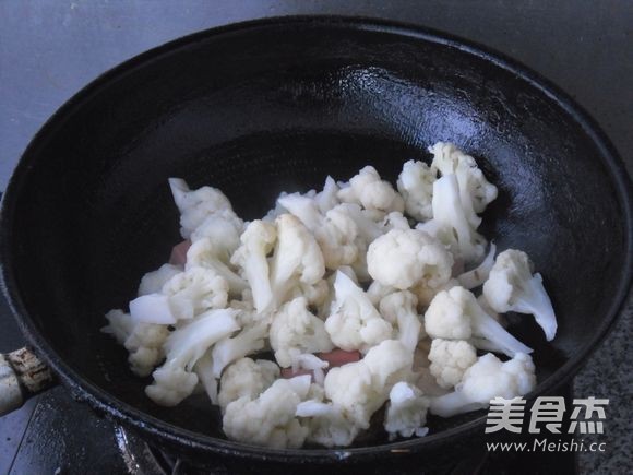 Fish Balls and Sausage with Cauliflower recipe