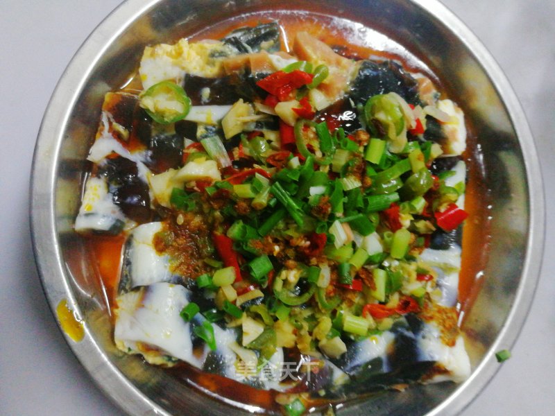 Spicy Three-color Egg recipe