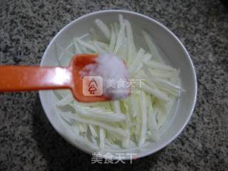 Hot and Sour Cabbage Stem recipe