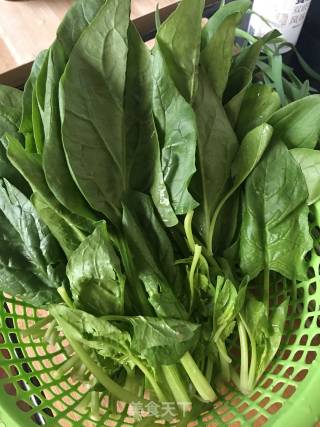 Spinach Vermicelli recipe