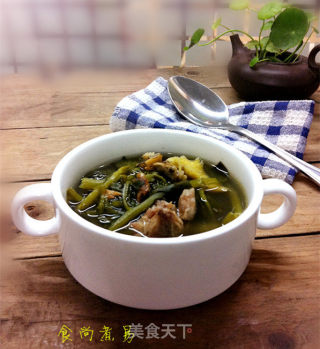 Watercress Pork Soup recipe