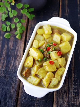Potato Curry Chicken