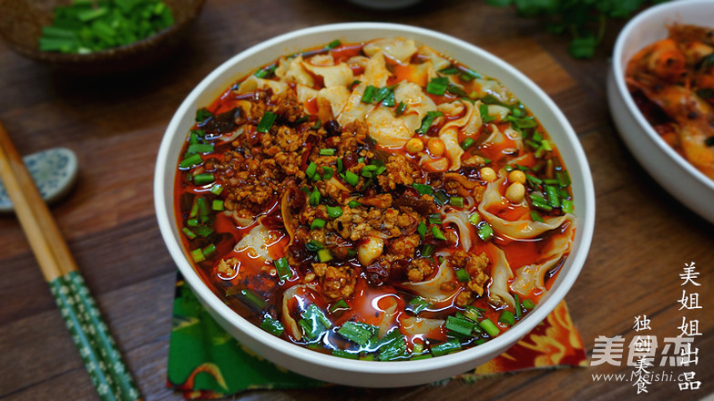 Leek Meat Sauce Noodles-it's Cool and Good Autumn recipe