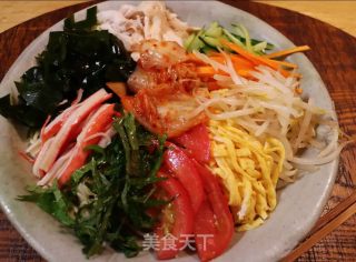 Colorful Chinese Cold Noodles recipe