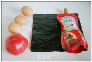 Two-color Tomato Eggs recipe