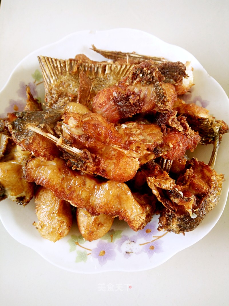 Fried Fish Nuggets recipe