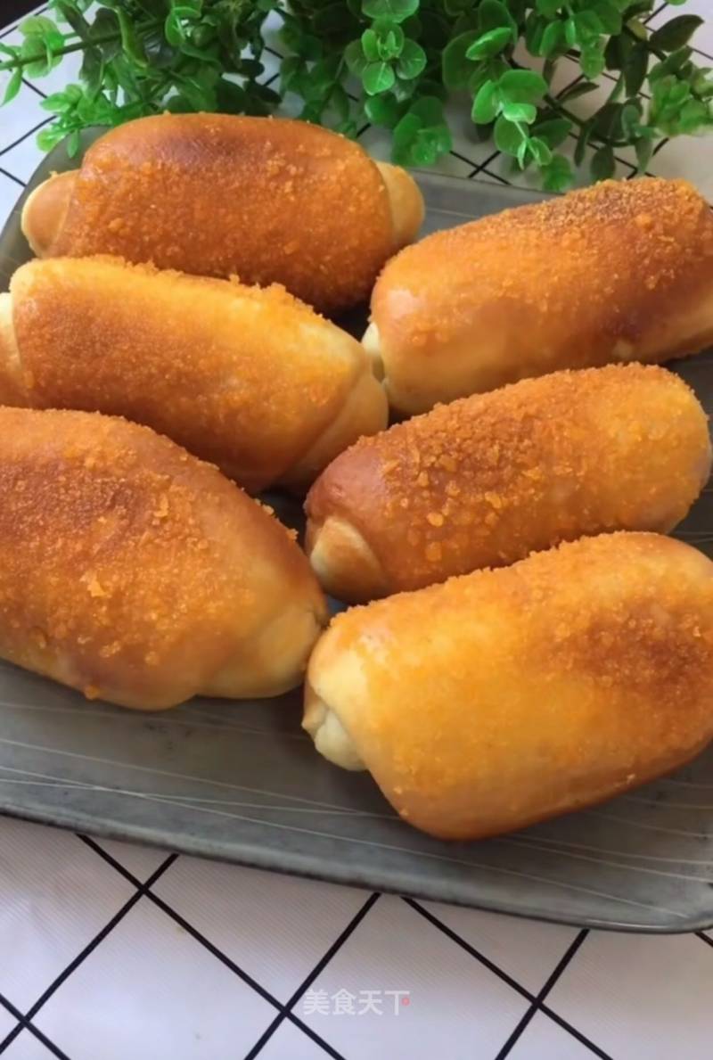 Crispy Bread with Red Bean Paste recipe