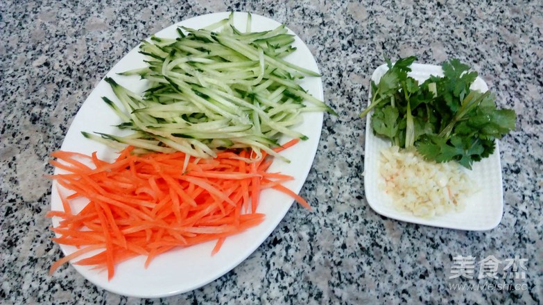 Tossed Cucumber Vermicelli recipe