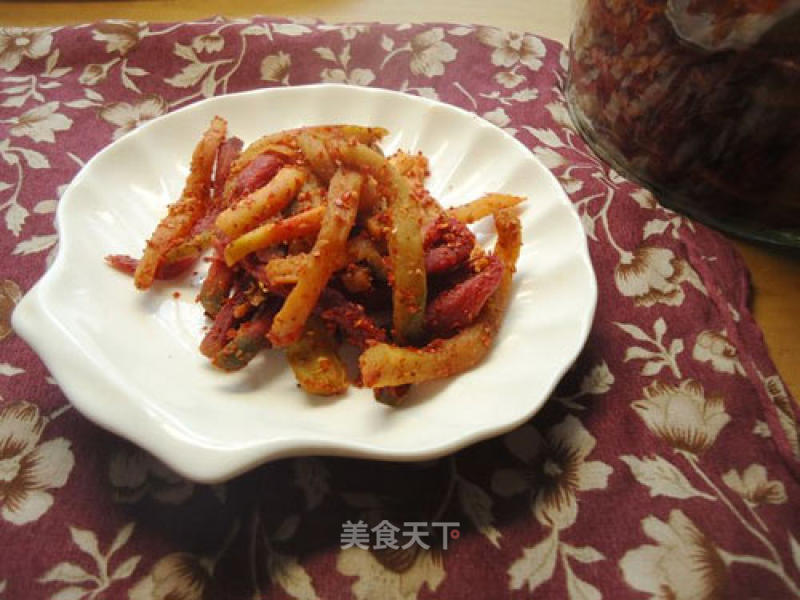 Homemade Spicy Dried Radish recipe