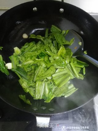 Garlic Oil Lettuce recipe