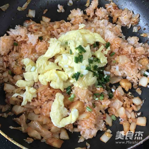 Spicy Cabbage Fried Rice recipe