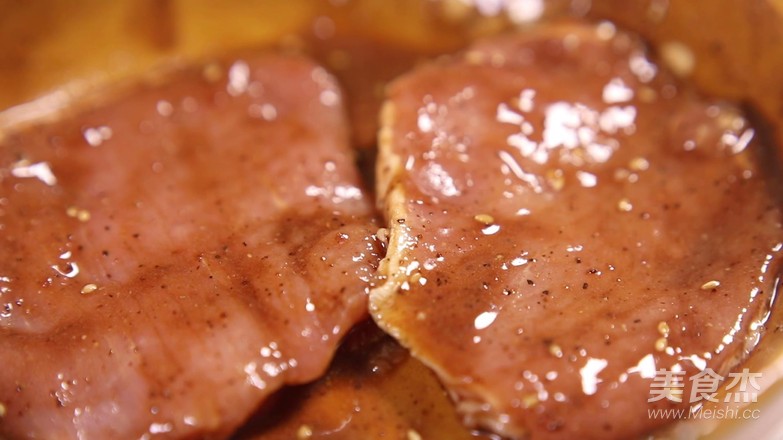 Pork Chop Bento recipe
