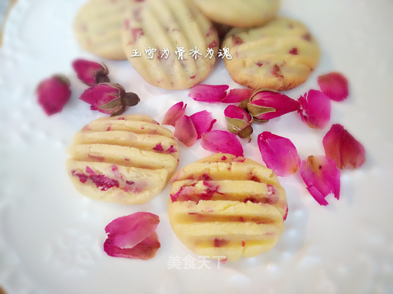 #aca烤明星大赛#rose Biscuits recipe