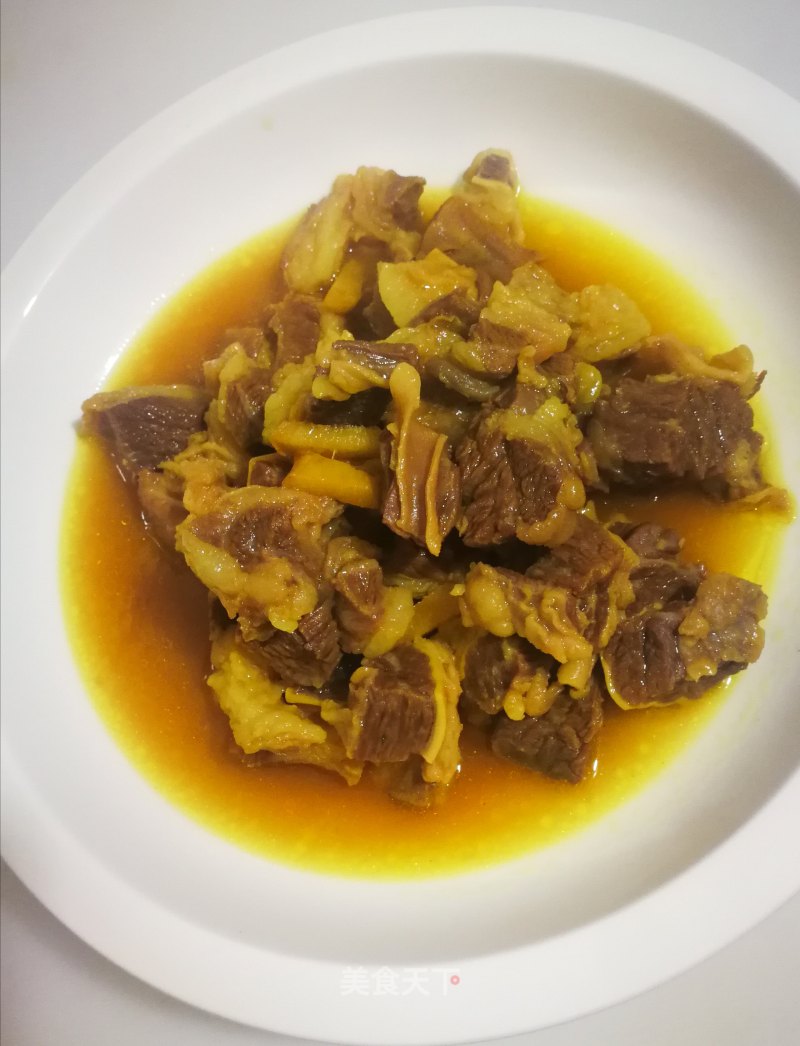 Curry Beef Phoebe recipe