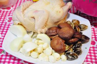 Garlic and Shiitake Chicken Soup recipe