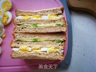 Avocado and Egg Sandwich recipe