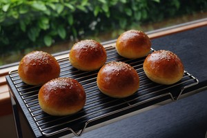 Super Soft Hamburger Embryo-serve The Long-researched Hamburger Recipe with Both Hands recipe