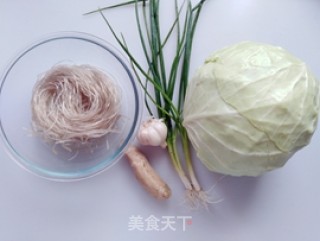 Stir-fried Vermicelli with Cabbage recipe