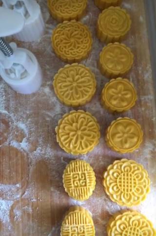 Pumpkin Red Bean Cake recipe