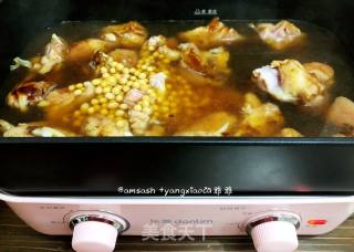 Pork Knuckle Braised Soybeans recipe