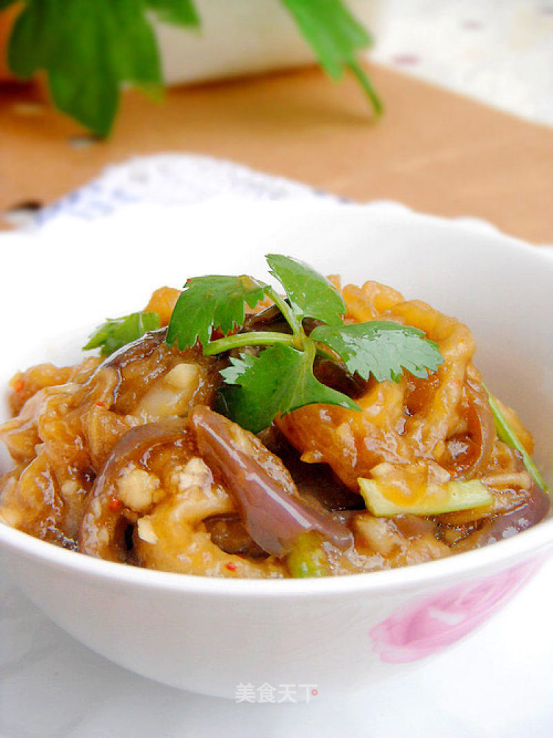 The Most Delicious Home-cooked Dish—spicy Mashed Eggplant recipe
