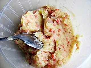 Gluttonous Snack---onion Ham Potato Pie (two Ways to Eat) recipe