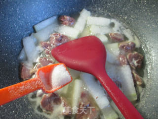 Cured Duck Leg and Boiled Winter Melon recipe