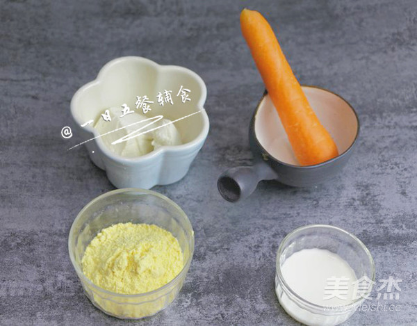 Tofu Tortilla Baby Food Supplement, Carrot + Corn Flour + Beef recipe