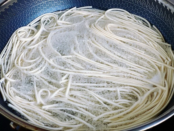 Eggplant Marinated Noodles recipe