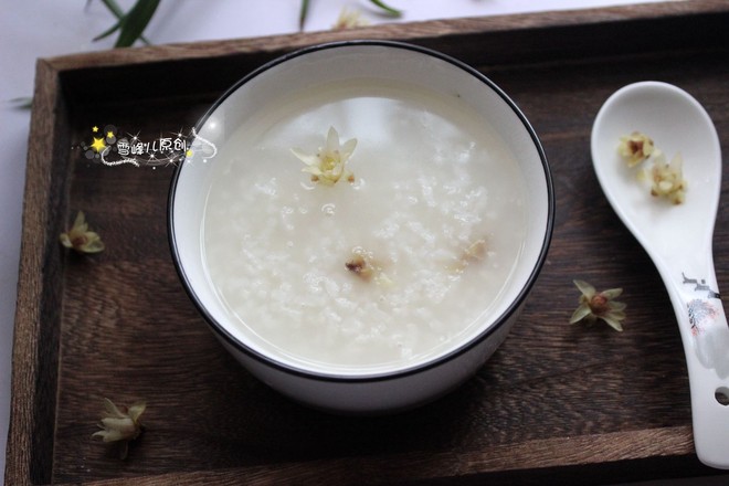 Winter Plum and Rock Sugar Congee recipe