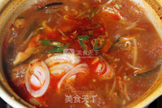 Korean Spicy Beef Soup recipe