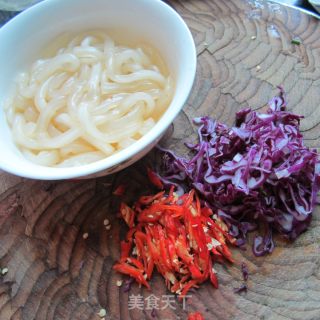 Cabbage Mix Noodles recipe