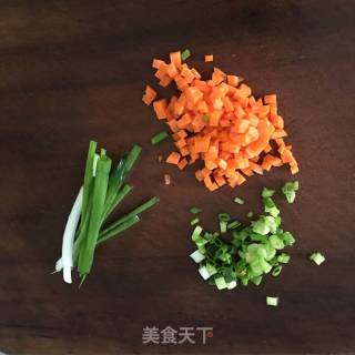 Fried Rice with Scallion Oil and Egg recipe