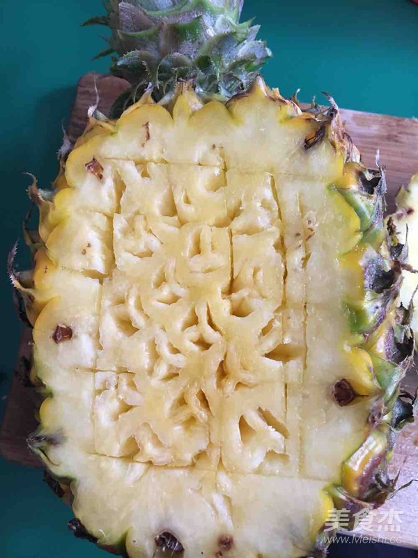 Pineapple Sticky Rice Recipe - Simple Chinese Food