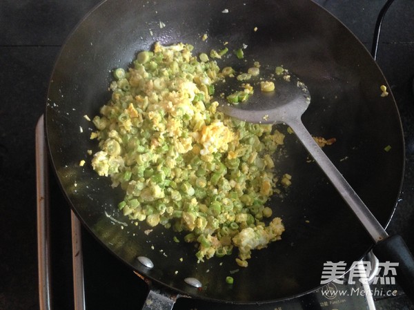 Scrambled Eggs with Bamboo Shoots recipe