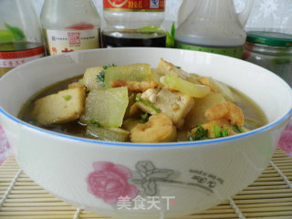 Sea Rice Tofu and Winter Melon Soup recipe