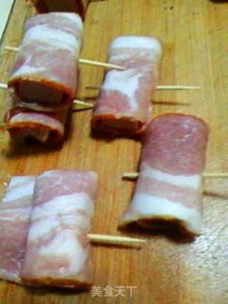 Farewell to The Year of The Rabbit-bunny Bacon Roll recipe