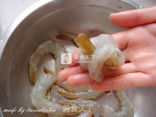 Shrimp Balls with Lychee and Anchovy recipe