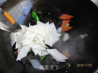 Stir-fried Yam recipe