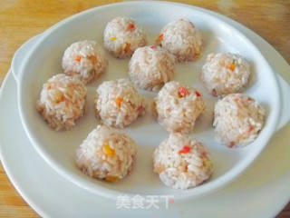 [simple Banquet Dishes in Yiru's Private Room] Colorful Pickled Mustard and Pearl Balls recipe