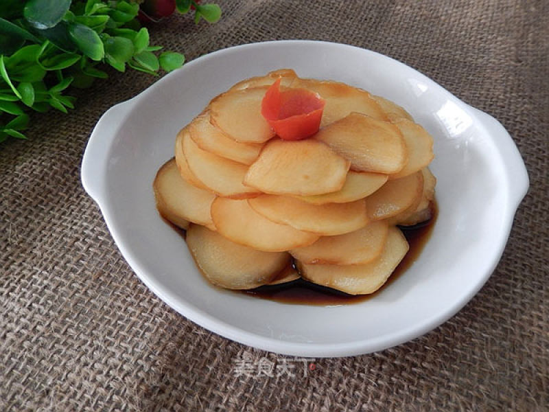 Sweet and Sour Radish Peel recipe
