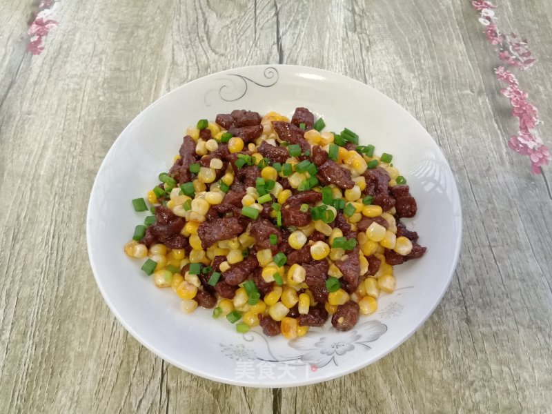 Corn Fried Beef Cubes recipe