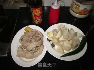 [boiled Donkey Intestines with Radish] Use The Simplest Ingredients to Make The Most Palatable Home-cooked Dishes recipe