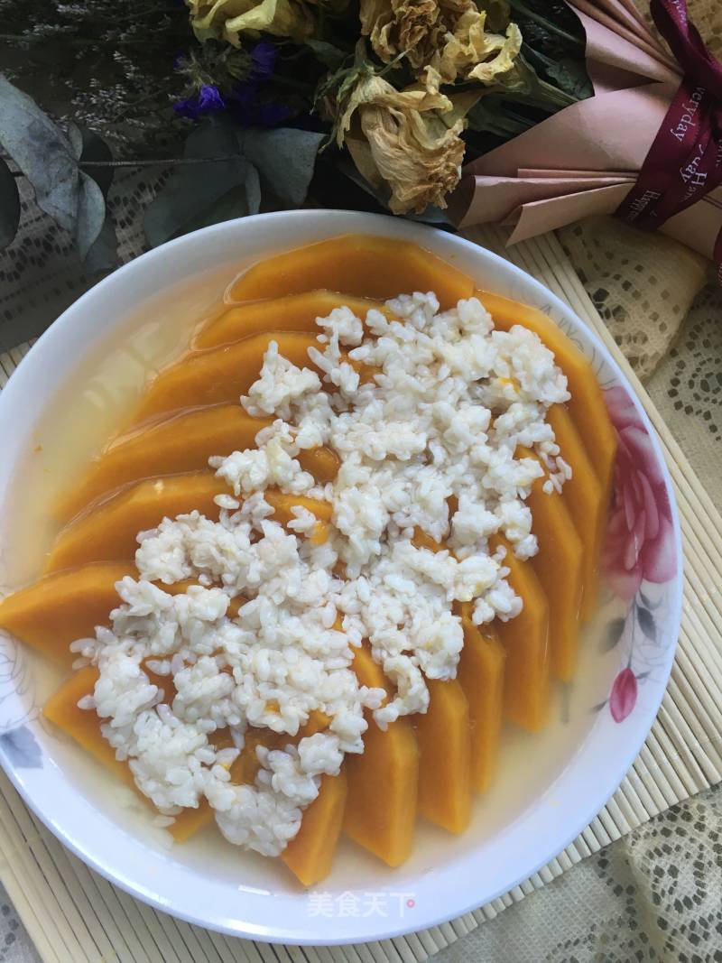 Stuffed Pumpkin with Sweet Wine recipe